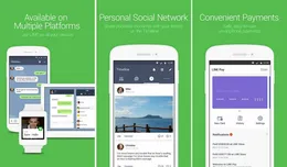 LINE на разных устройствах: чаты, социальная лента Timeline и платёжная система LINE Pay
